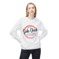 Graphic Side Chick Foodie Softstyle Sweatshirt, Comfortable Tee for Food Lovers, Holiday Gift Idea, Mac & Cheese Shirt, Greens, Candied