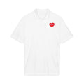 Heart Drip 'Sick Chuck' Embroidered Polo