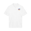 Polo Shirt — 'Sale Check' Watercolor Logo Performance Polo